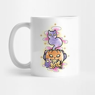 Spooky cat Mug